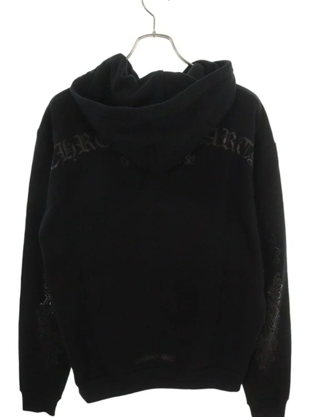Chrome Hearts Sweatshirt HD Plvr on Line Limited Sleeve Floral Arch Logo Hoodie